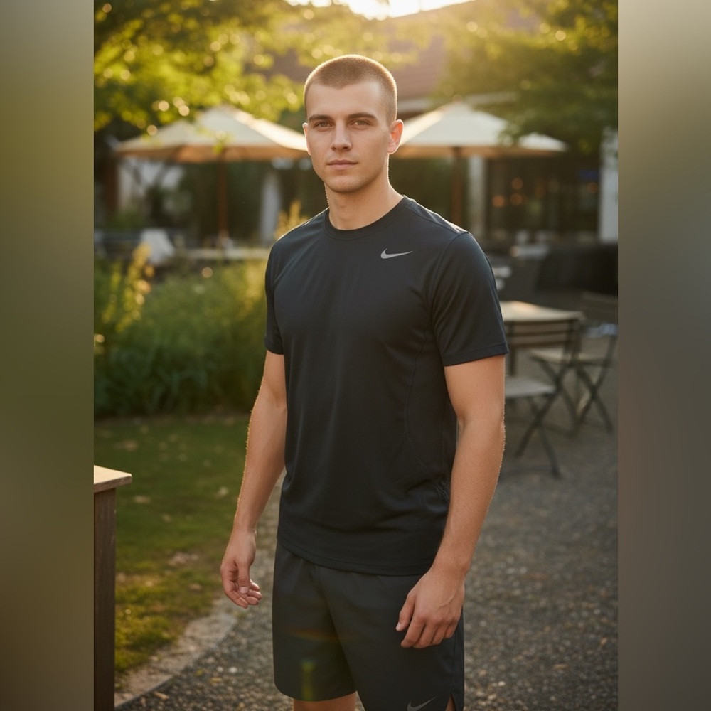 Nike Men's Black Dri-FIT Tee